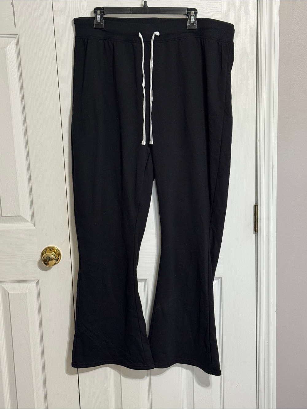 Ultra Flirt Black Flare Sweatpants